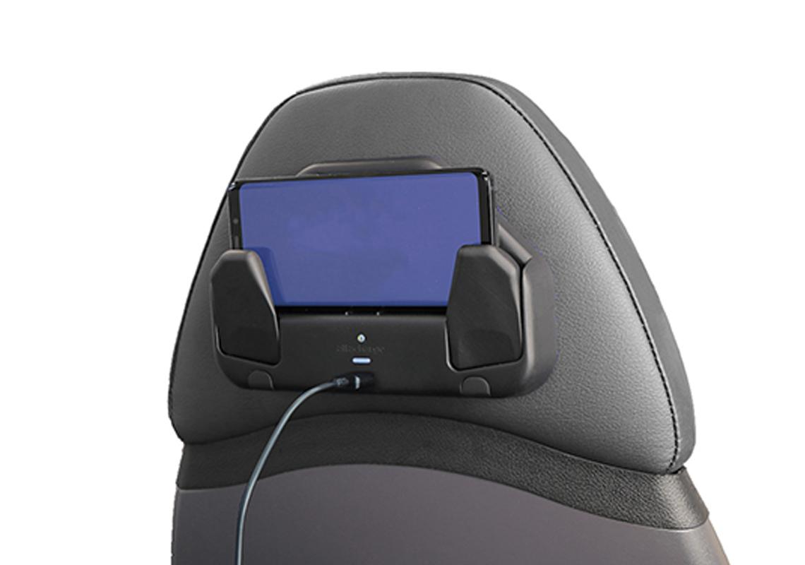 Wireless and USB charging device for the comfort on bus/car
